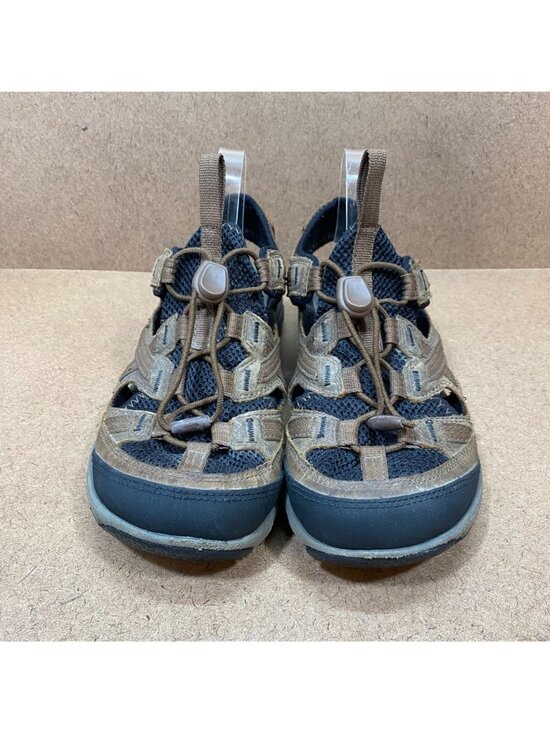 Merrell Mens Cambrian Stretch Dark Earth Vibram Sole Hiking Trail Sandals Size 9 main image 2
